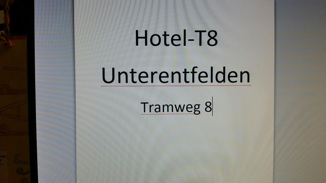 Hotel-T8 Unterentfelden 외부 사진